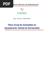 Plano Anual de Actividades 2008-2009