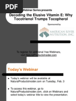 Download Decoding the Elusive Vitamin E Why Tocotrienol Trumps Tocopherol by Jerry Tan MD by Matt Conner SN11579626 doc pdf