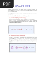 Download  Covalent Bond by Examvillecom SN11579737 doc pdf