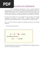 Download Integrated Rate Expression by Examvillecom SN11579752 doc pdf