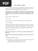 Download Law of Mass Action by Examvillecom SN11579755 doc pdf