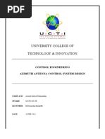 AZIMUTH CONTROL SYSTEM DESIGN