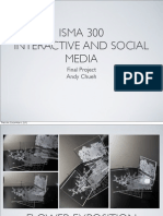 ISMA 300 Interactive and Social Media: Final Project Andy Chueh