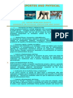 Cardiofitness. Percepción de Salud y Calidad de Vida. Programa de Servicios