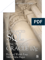 Advanced SQL Functions in Oracle 10g