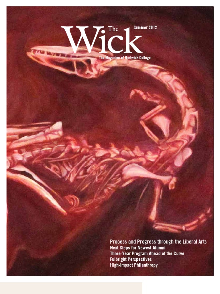 The Wick The Magazine Of Hartwick College Summer 2012 PDF