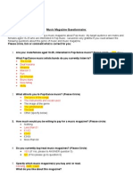 7.questionaire TASK 7 - Analysis