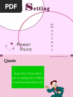 Goal Setting Power Point 