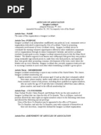 memorandum india of pdf association Directors Board of  Articles Association Of Sample