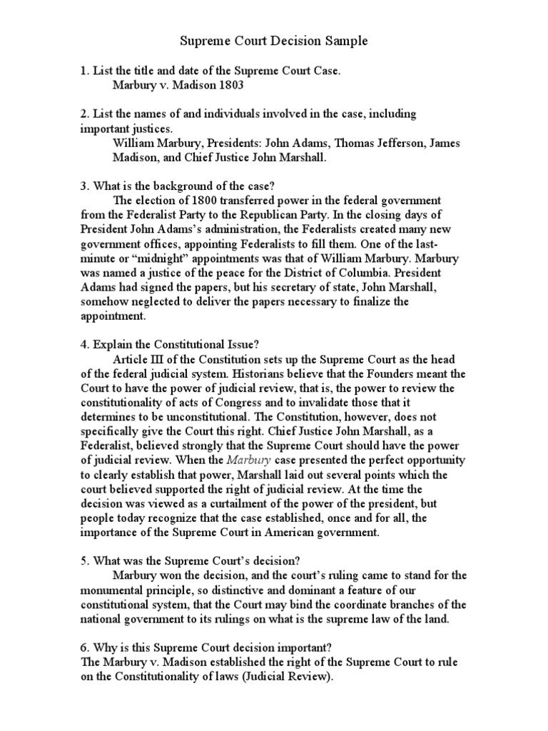 what is the supreme court for