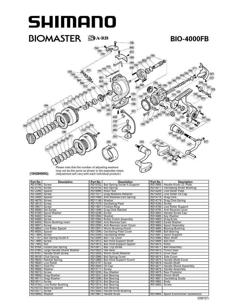 shimano 4000 gt mooching reel parts casting approach of drop Shimano 4000 reel drag system