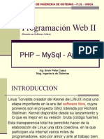 Sesion 01 - Introduccion A PHP - MySql