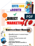 Benefits and Growth of Direct Marketing