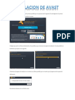 Instalacion de Avast