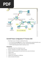 DsmbISP Basic Configuration PT Practice SBA