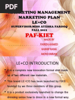 Marketing Management