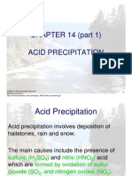 CHAPTER 14 (Part 1) Acid Precipitation: CHEM115 Environmental Chemistry Background Source