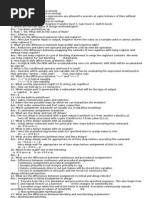 Faqs Verilog