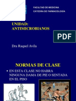 1 Generalidades de Antimicrobianos y Betalactamicos. Dra. Raquel