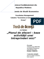 Planul de Afaceri