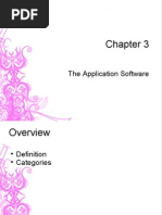 Chapter 3 Application Software