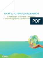 Folleto FAO El Futuro Que Queremos