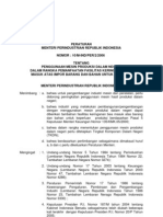 Kepmen Perin No 10 M IND PER 2 2006 TTG Penggunaan Mesin DLM NGR