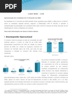 1Q09 Earnings Release *