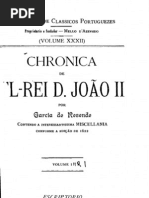 Crónica de El-Rei D. João II por Garcia de Resende