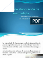 Proceso de elaboración de mermelada