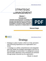 introduction and purpose of strategy formulation