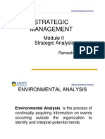 Strategic Analysis