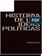 Historia de Las Ideas Politicas
