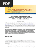 Next Tuesday's National Call-In Day On Seniors, Sequestration and The Fiscal Cliff
