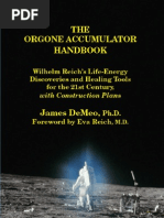 Download DeMeo THE ORGONE ACCUMULATOR HANDBOOK Wilhelm Reichs Life Energy Science and Healing Tools for the 21st Century with Construction Plans by Orgone Biophysical Research Lab SN115949758 doc pdf