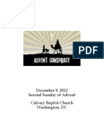 Bulletin, Sunday, December 9, 2012