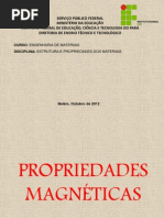 PROPRIEDADES MAGNÉTICAS - 01
