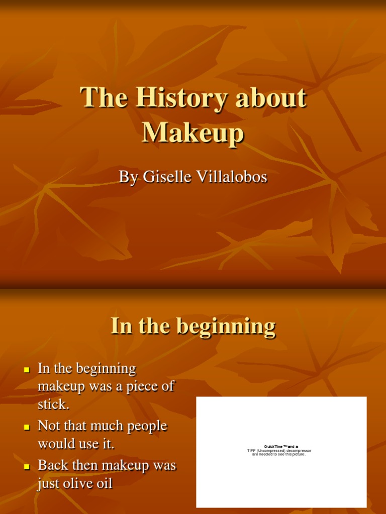 Evolution of Makeup Through History | PDF | Social Science | Art