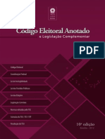 Código Eleitoral e Legislação Complementar - ANOTADO