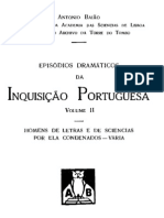 Episódios Dramáticos Da Inquisição Portuguesa - António Baião