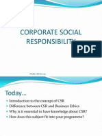 Corporate Social Responsibility: PSGIM, CSR-Oct 2012