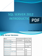 SQL Server 2012-New Features