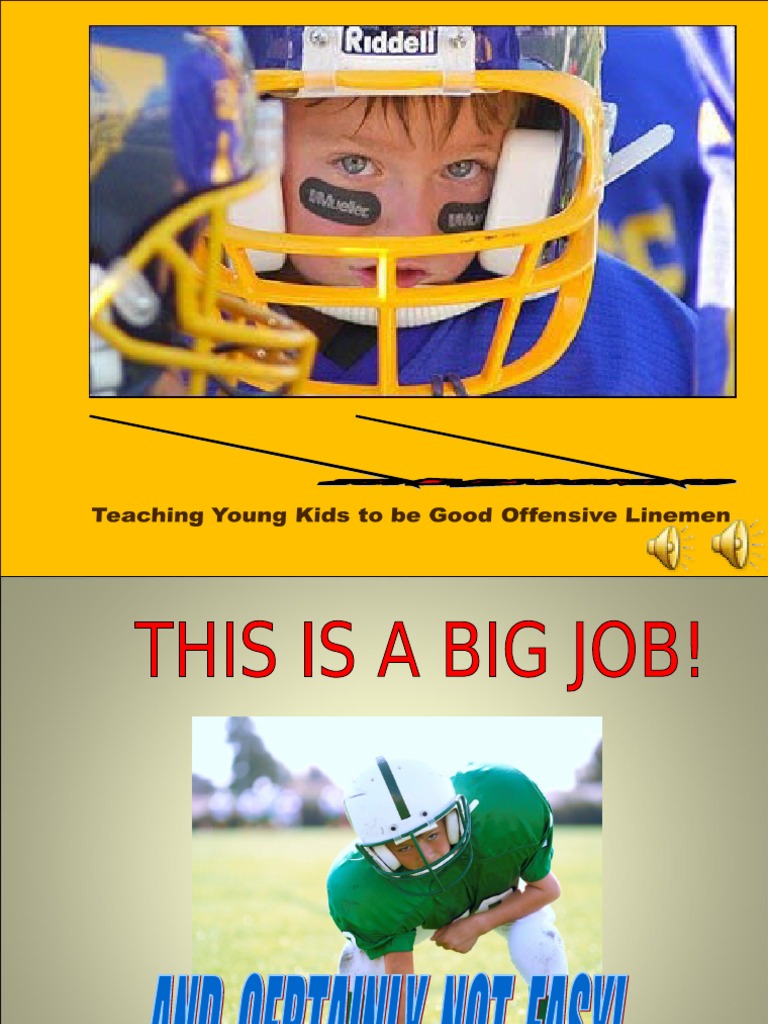 Zone Blocking Teaching Kids To Be Good Offensive Linemen Pdf