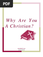 Why Are You a Christian