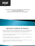Ejercicios Cadenas de Markov