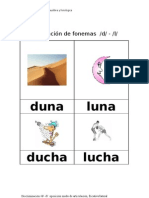 Discriminación de Fonemas D - L