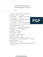 Prepositions After Verbs 2 PDF