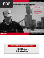 1 Introduction To Hilti Mining