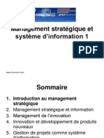 Management Strategique Et Systeme d Information