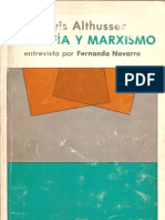 ALTHUSSER, Louis; NAVARRO, Fernanda - Filosofia y marxismo - 1988